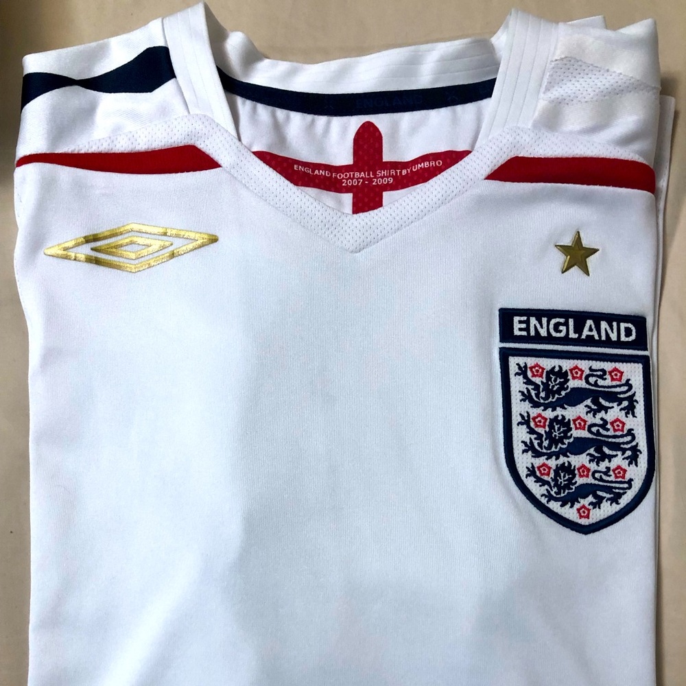 England National Team Home Football Shirt